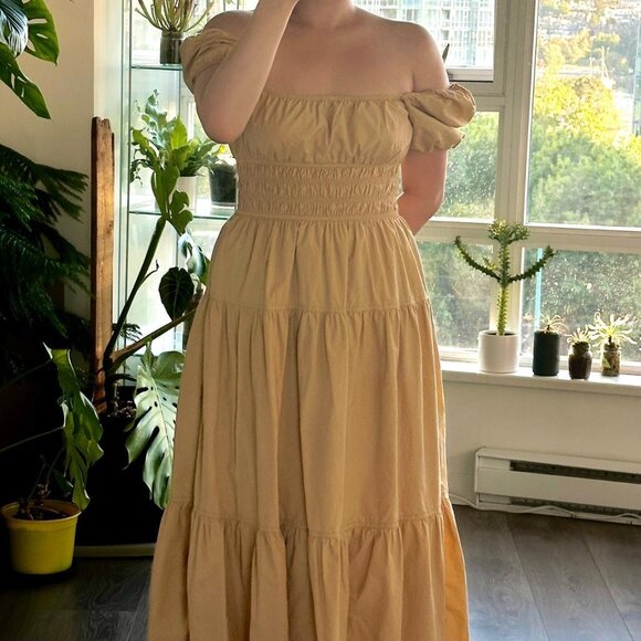 Aritzia Wilfred Allegoria Poplin Dress - Picture 2 of 3